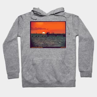 Sunset in Key West Florida Hoodie